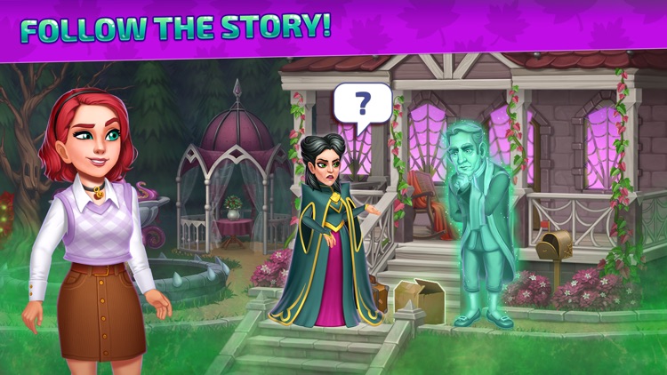 Halloween Merge: Merge Mansion screenshot-8
