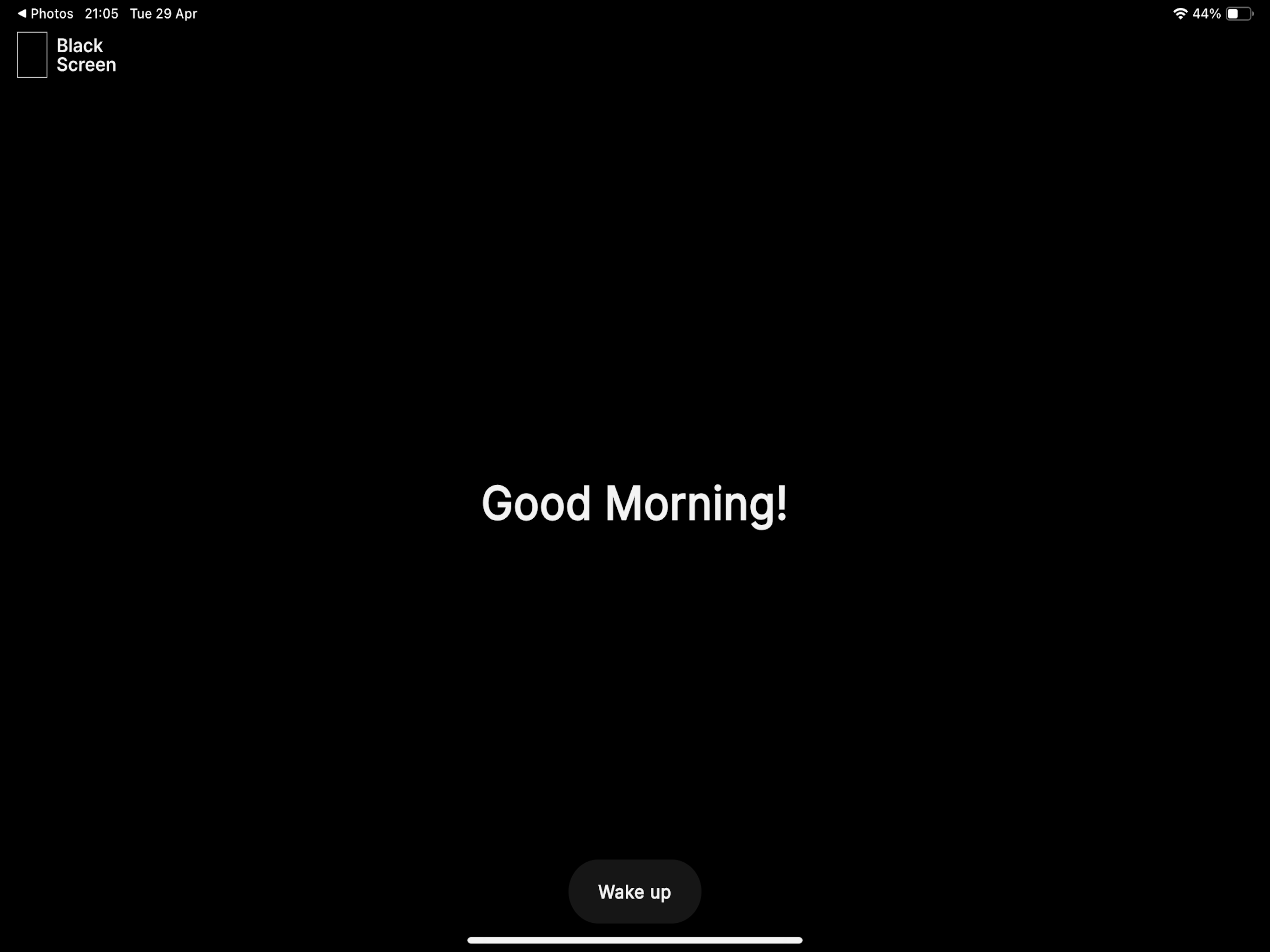 Black Screen: Sleep & Calm