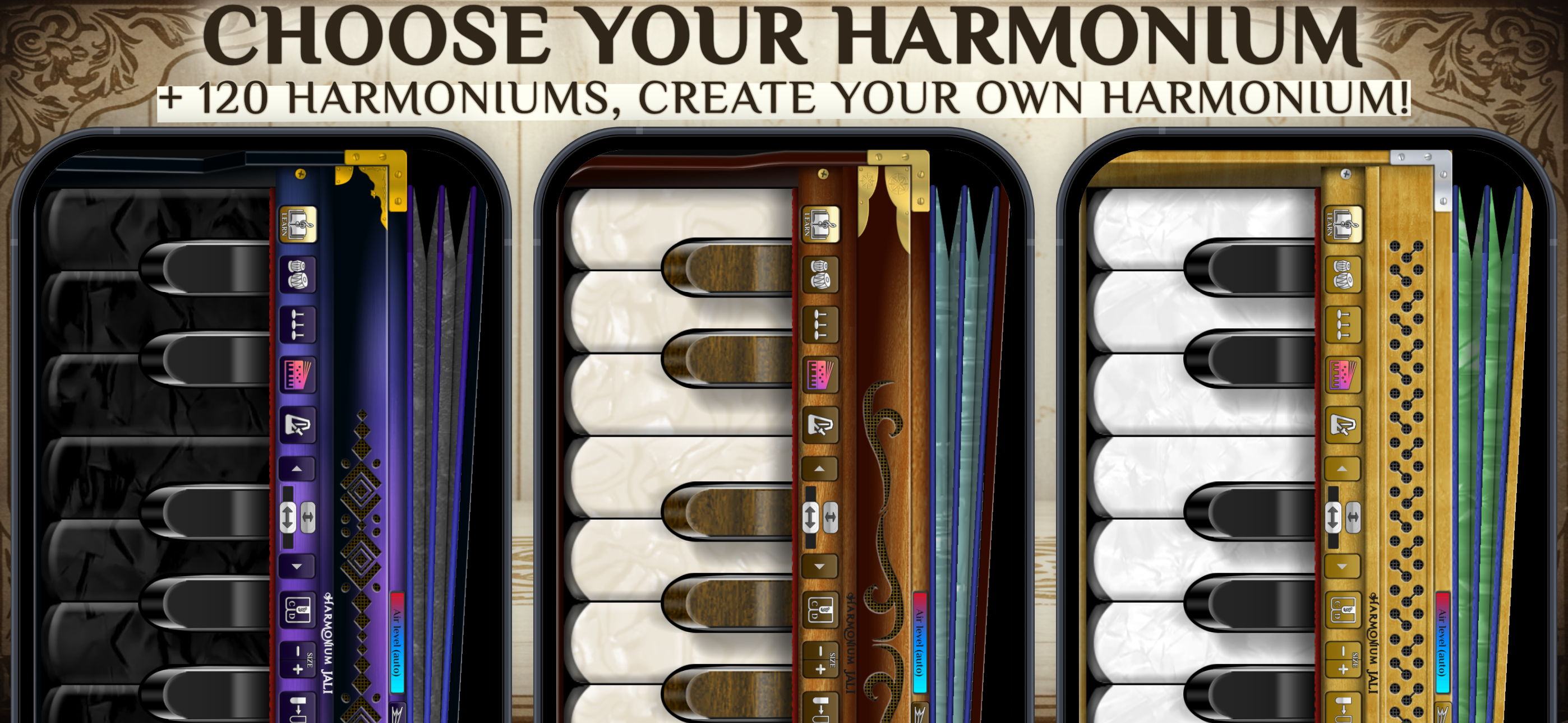 Harmonium Jali