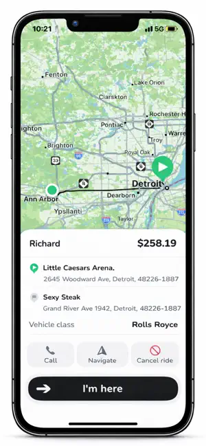 LLUX Chauffeur screenshot 2