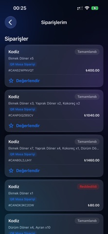 Tık Masa iPhone screenshot
