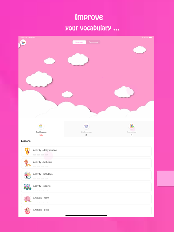 Screenshot #4 pour English - Basic Vocabulary