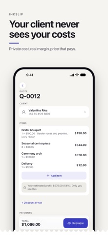 Inkslip: Quotes & Receipts Screenshot 6 of 8