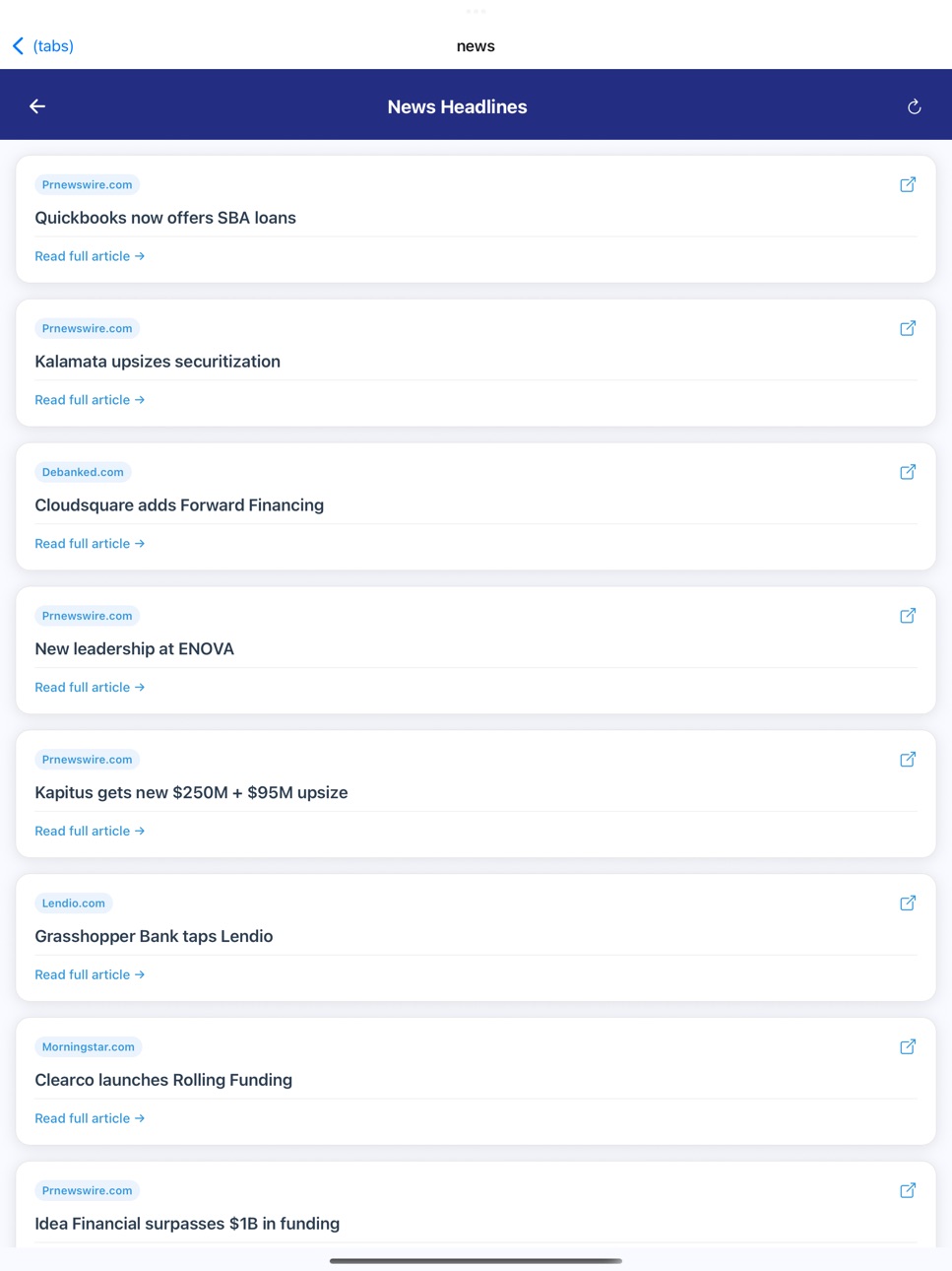 iPad screenshot