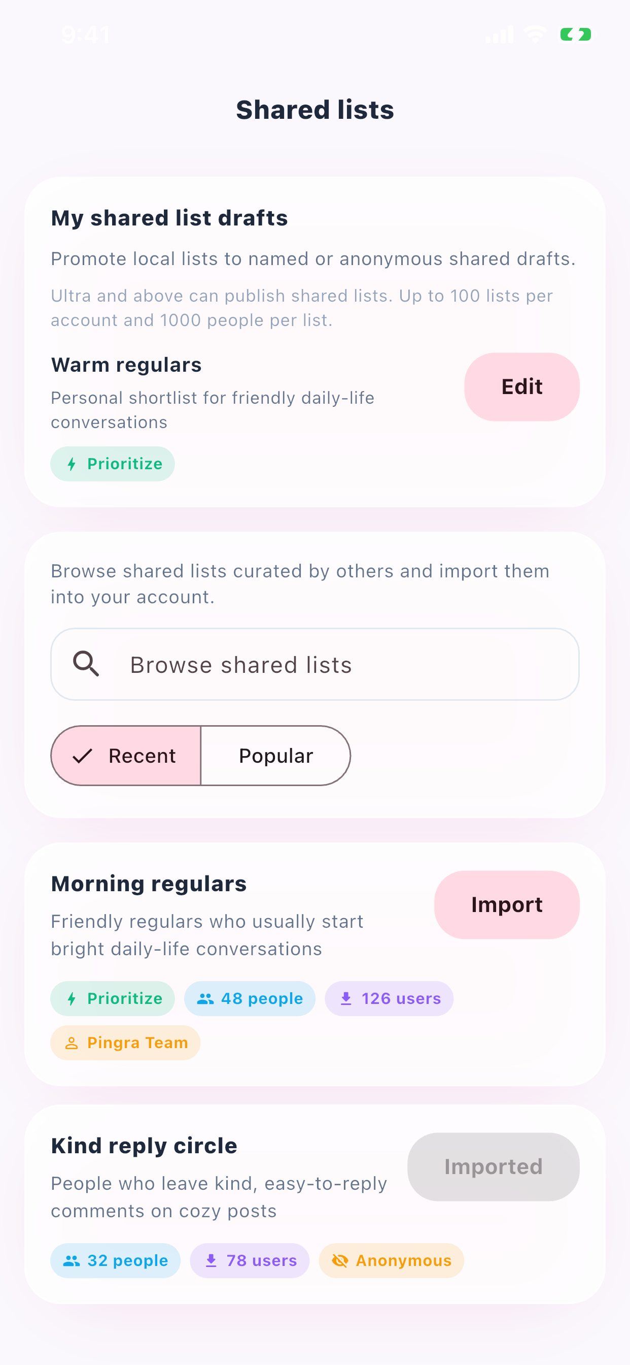 Pingra screenshot 6