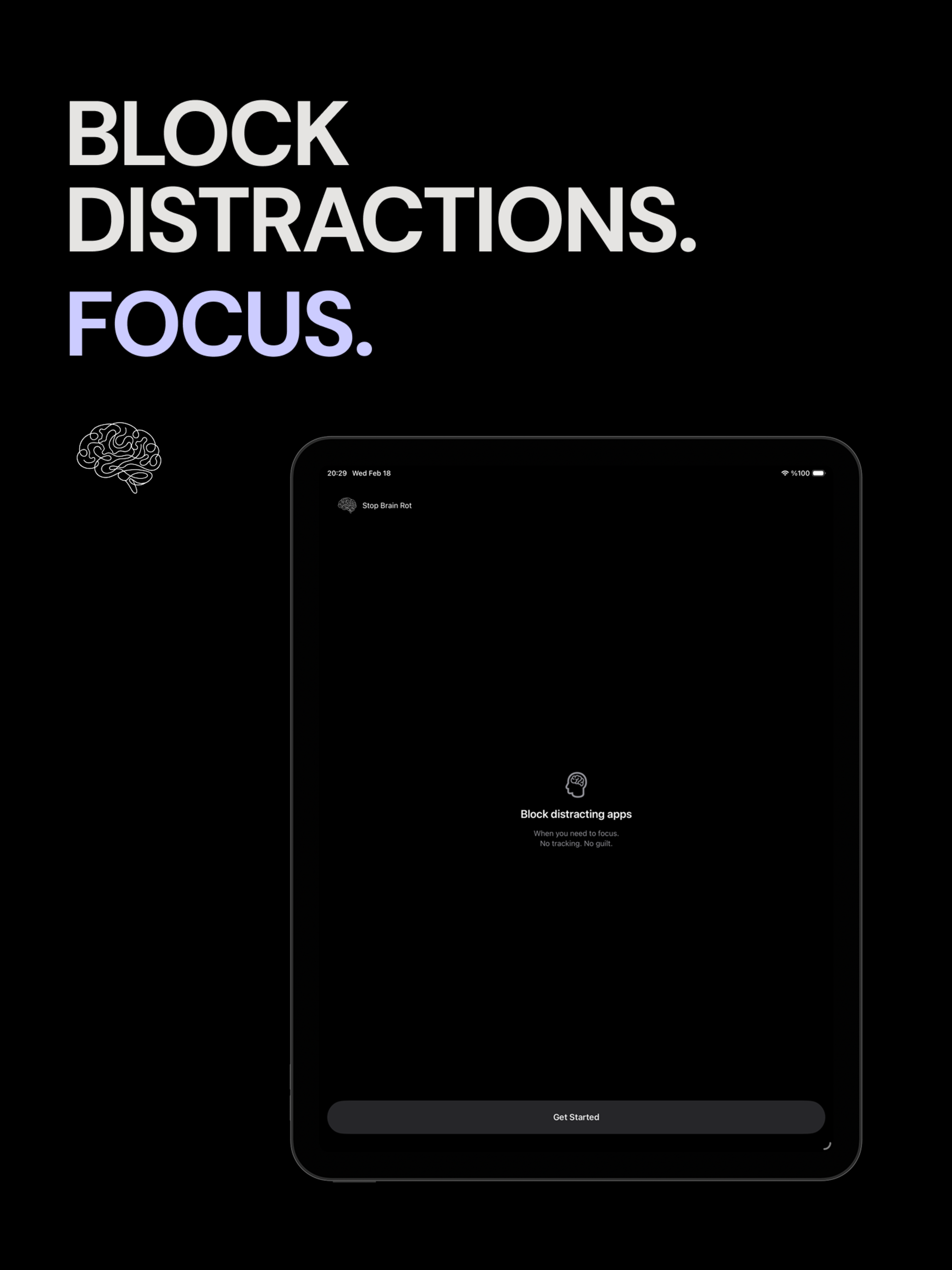 Stop Brain Rot - Block Apps