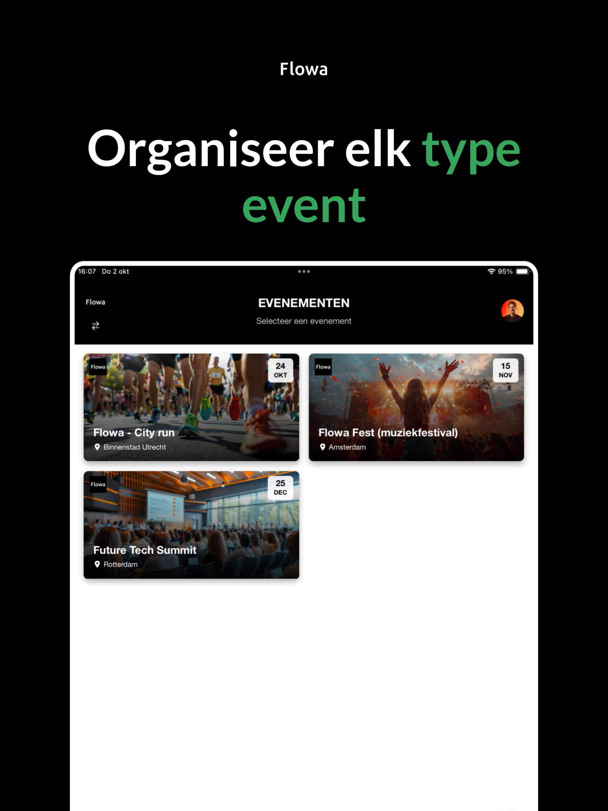 Flowa - Event Manager