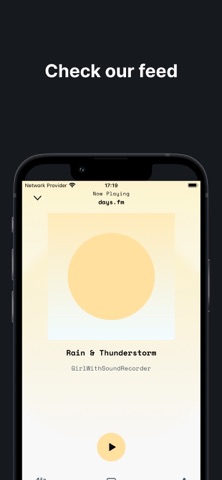 days.fm screenshot