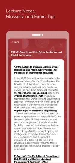 FRM Risk Prep: With AI iPhone Screenshot 5