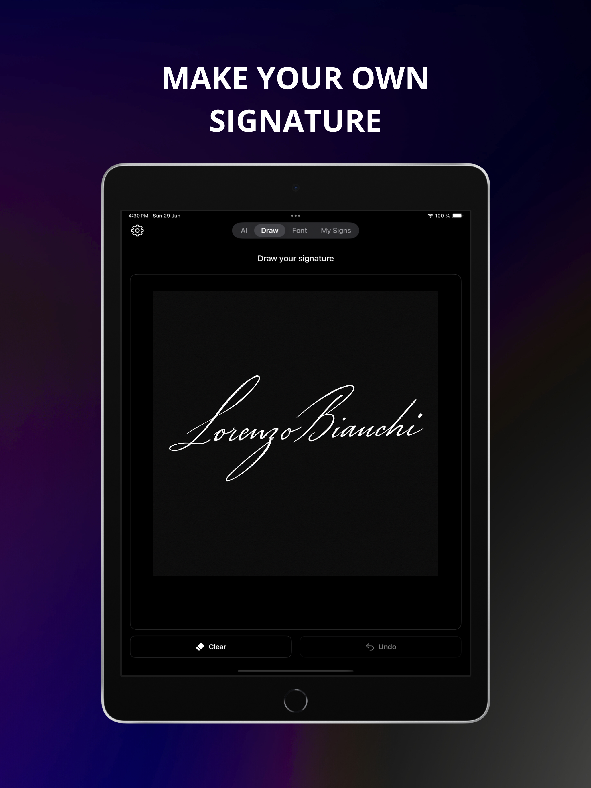 Signature Maker - Signify