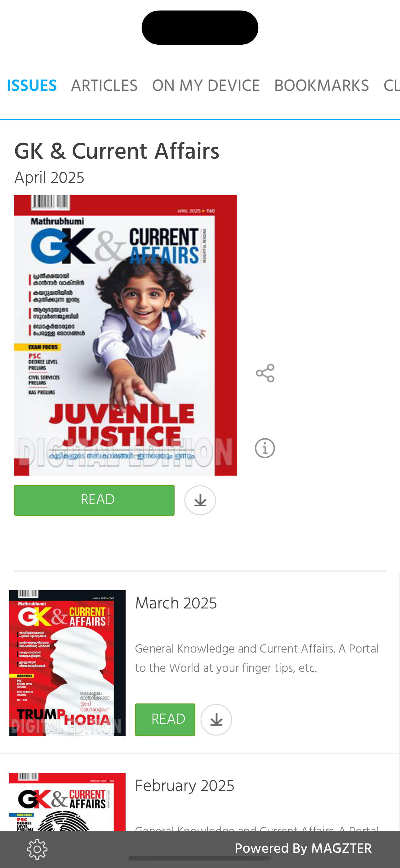 GK & Current Affairs Magazine