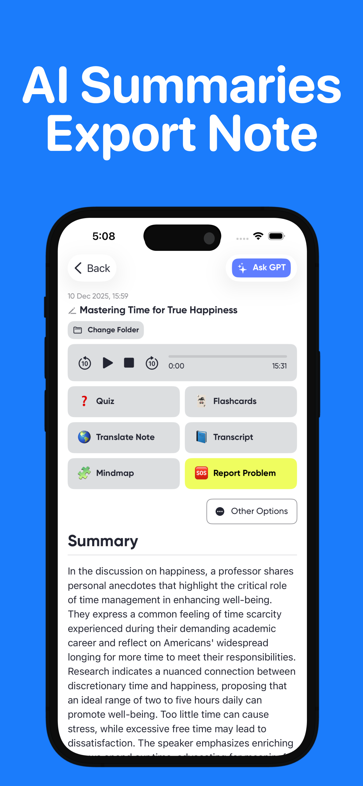 MeetingNote - AI Note Taker