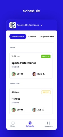 Renewed Performance screenshot