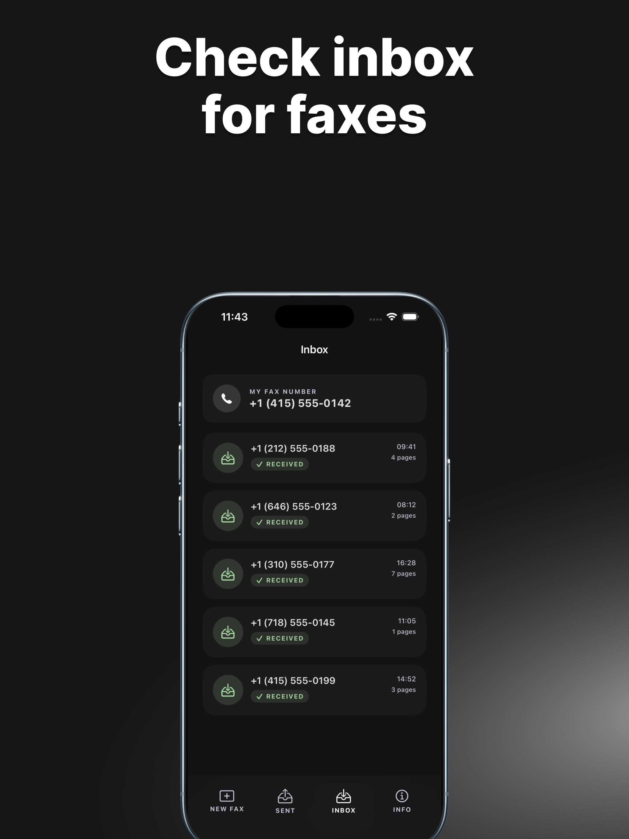 Send Fax From Phone: Faxend