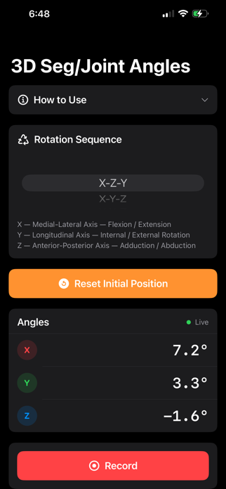 3DSeg/JointAngles Screenshot 1 of 4
