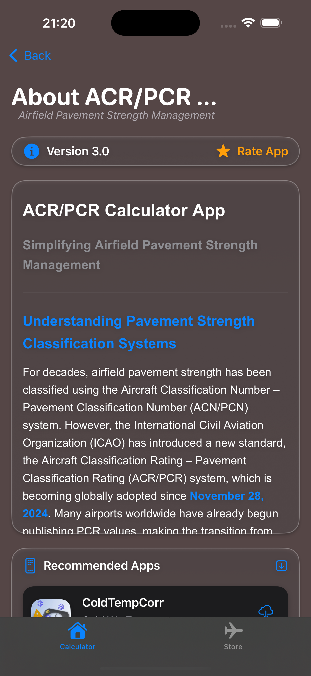 ACR/PCR Calculator
