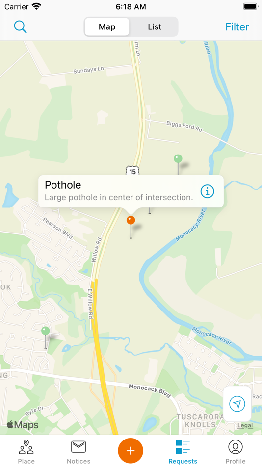 #2. FCG FixIt (iOS) 来自: Frederick County, Maryland