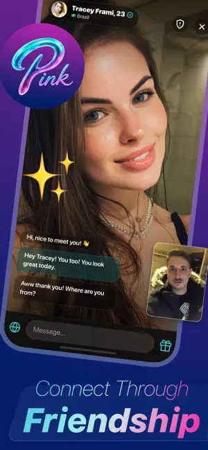 PinkChat: Interest Community iPhone screenshot 1