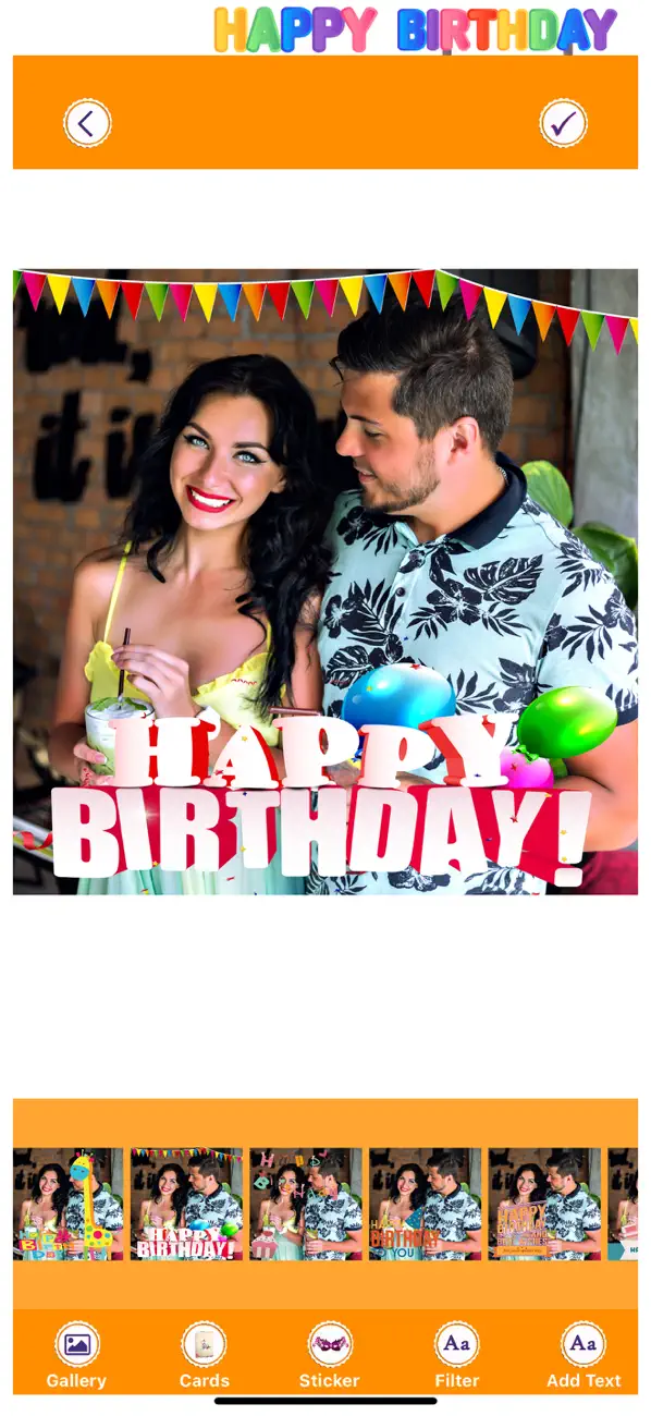 Screenshot #3 pour Happy B’day Frame - B'day Snap