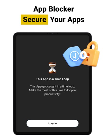 AppLock - Screen Time Control iPad screenshot