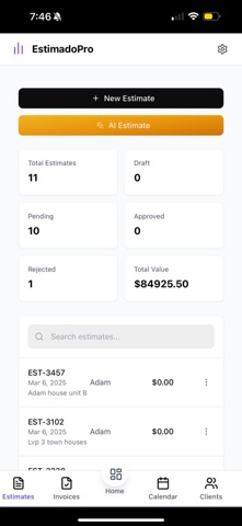 EstimadoPro Screenshot 2 of 3
