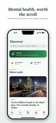 OR Counselor Directory iPhone screenshot