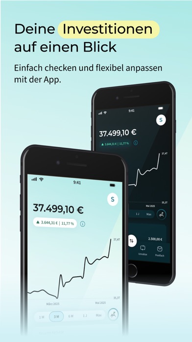 Screenshot #1 pour VisualVest: Dein Fonds-Depot