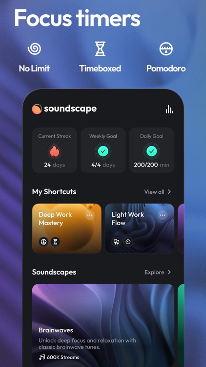 Soundscape: Sleep Calm & Focus screenshot-3