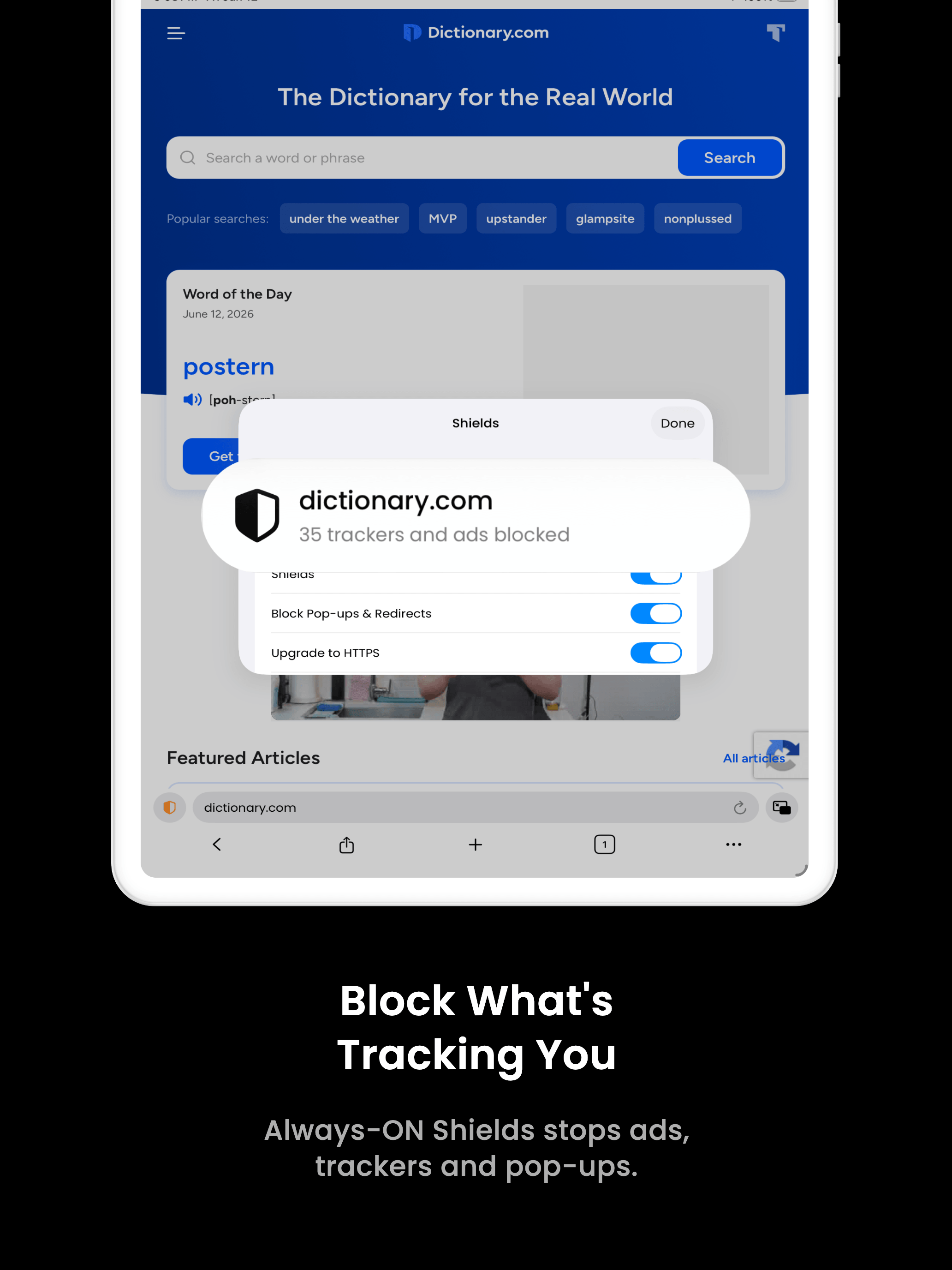 WeblioX - Private Browser