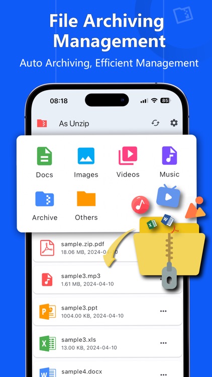 RAR & Zip Extractor - AS Unzip