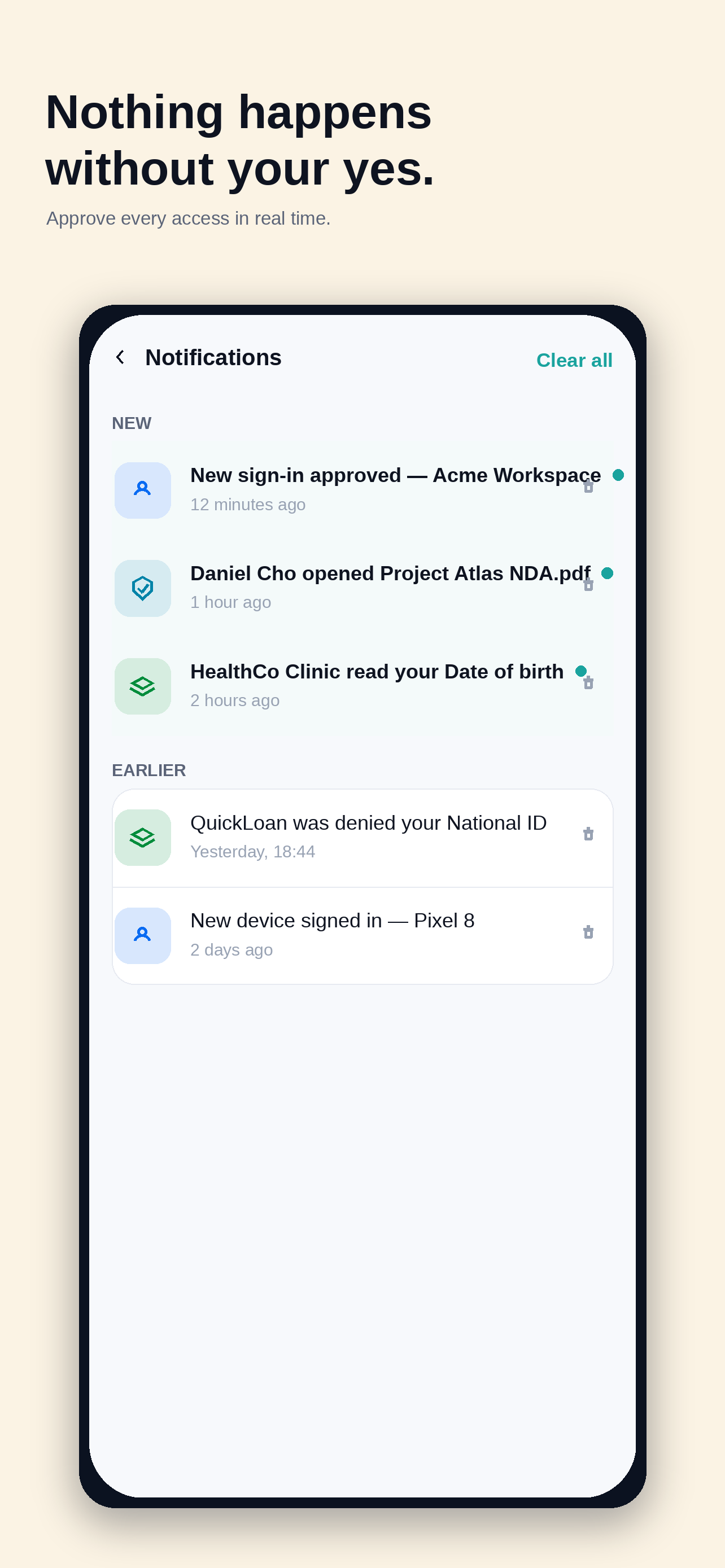 Onym - Identity & Data Consent screenshot 6
