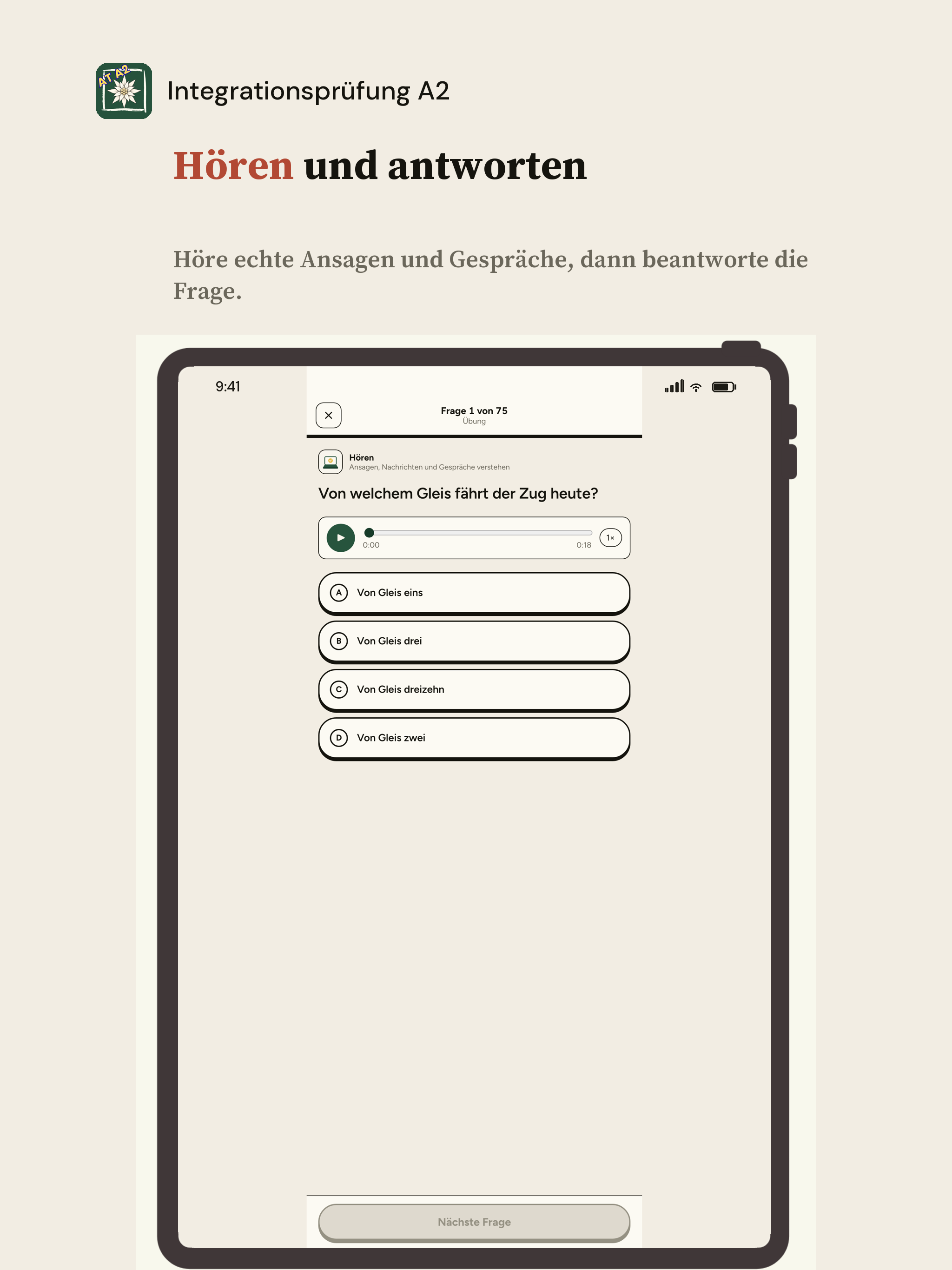 Integrationsprüfung A2 screenshot 10