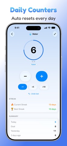 1Counter: Simple Tally Counter Screenshot 2 of 8