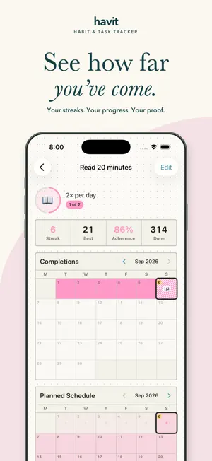 Daily Habit Tracker - Havit screenshot 4