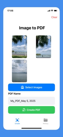 Photo To PDF - Converter PDF iPhone screenshot