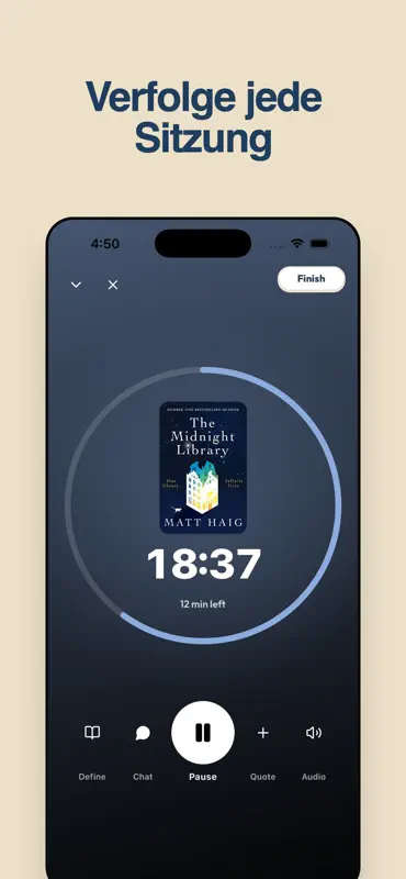 BookQuest: Lesetracker & Ziele screenshot 4 of 8