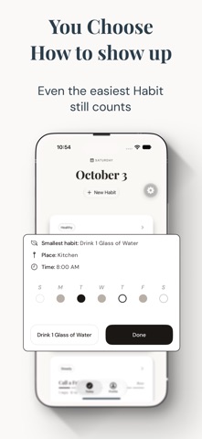 Refine: Minimal Habit tracker Screenshot 2 of 7