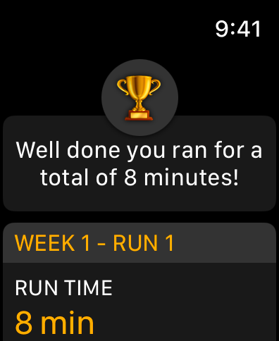 Watch to 5K－Couch to 5km coach screenshot 17