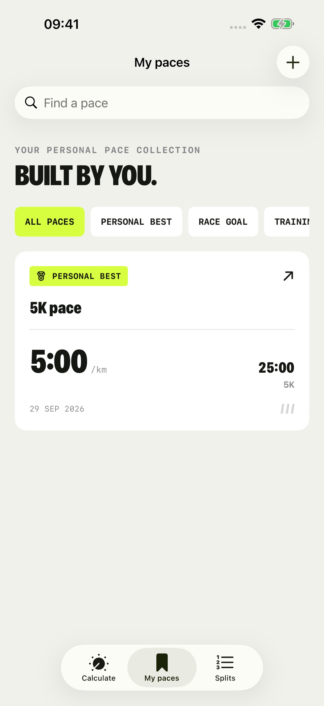 Screenshot 4 of PaceJotter