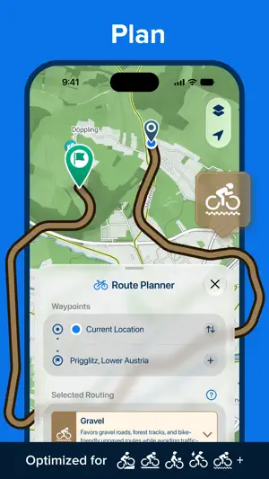 Bikemap: Bicycle Tracker & GPS screenshot 3