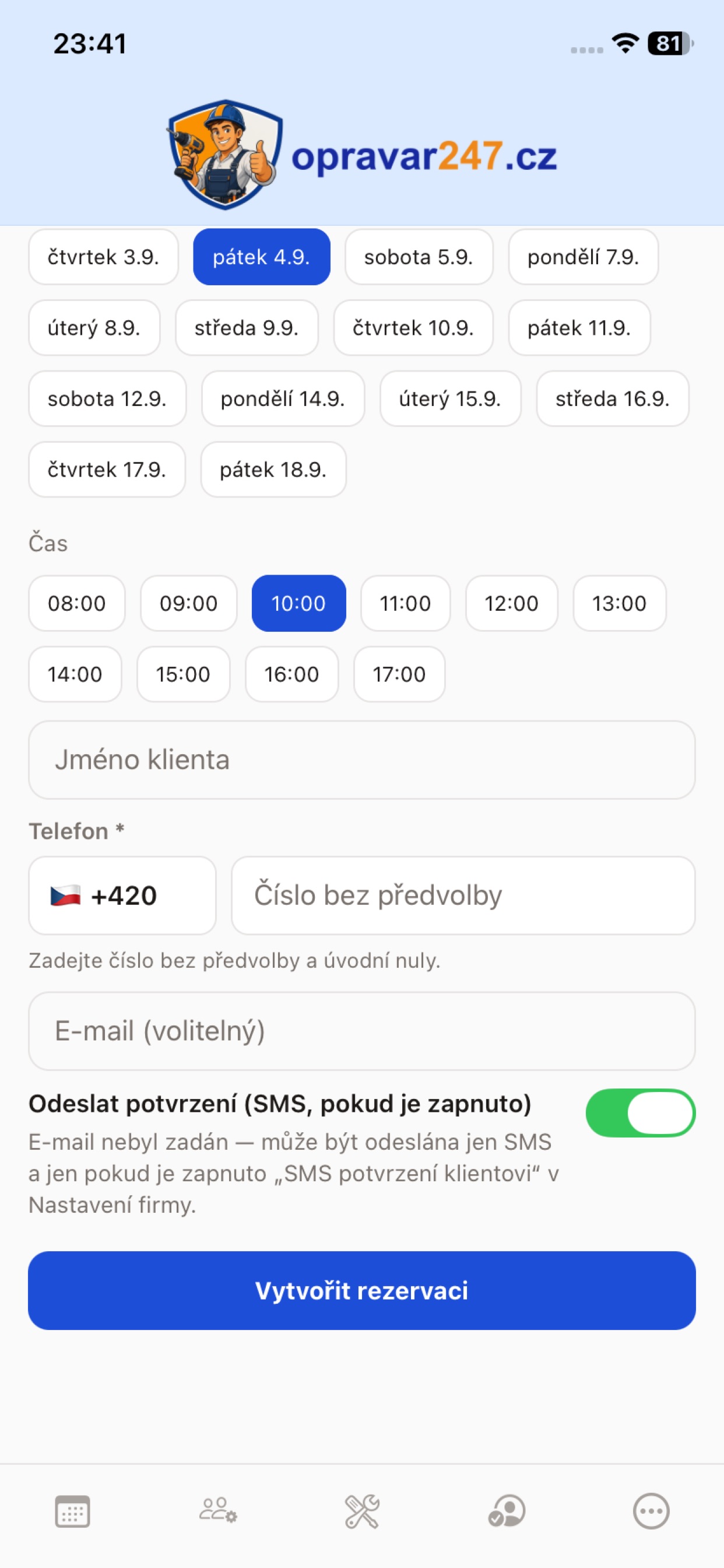 Screenshot 8 of Opravar247.cz