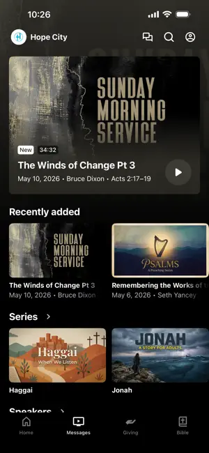 Hope City Church KY screenshot 2