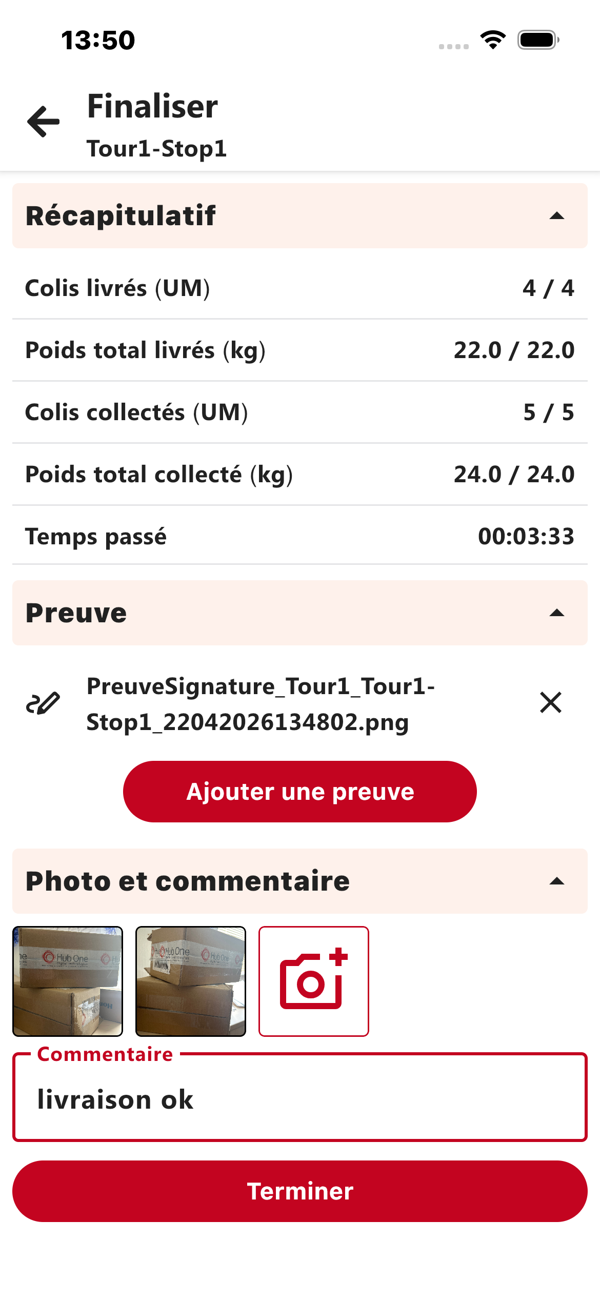 Hub One Delivery screenshot 4