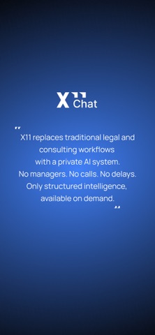 chatx11 AI Legal Assistant screenshot
