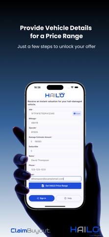 ClaimBuyout Hailo screenshot