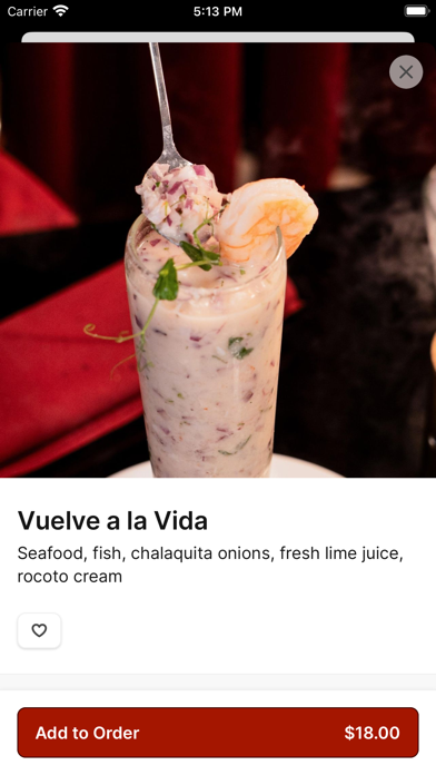 Aromas del Peru To Go iPhone screenshot 3 - Food & Drink app