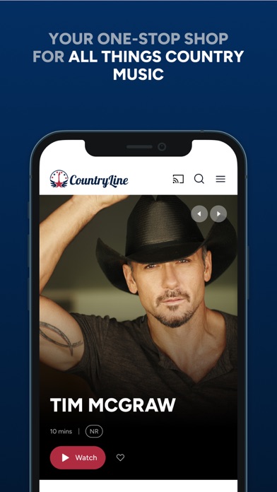 CountryLine: music, videos Screenshot 4 - AppWisp.com CountryLine: music, videos Screenshot 4 - AppWisp.com