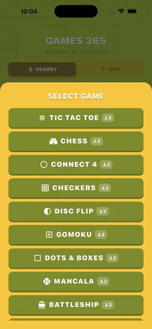 Games 365 Offline Pair BT/Wifi screenshot 4