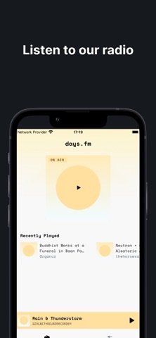 days.fm screenshot
