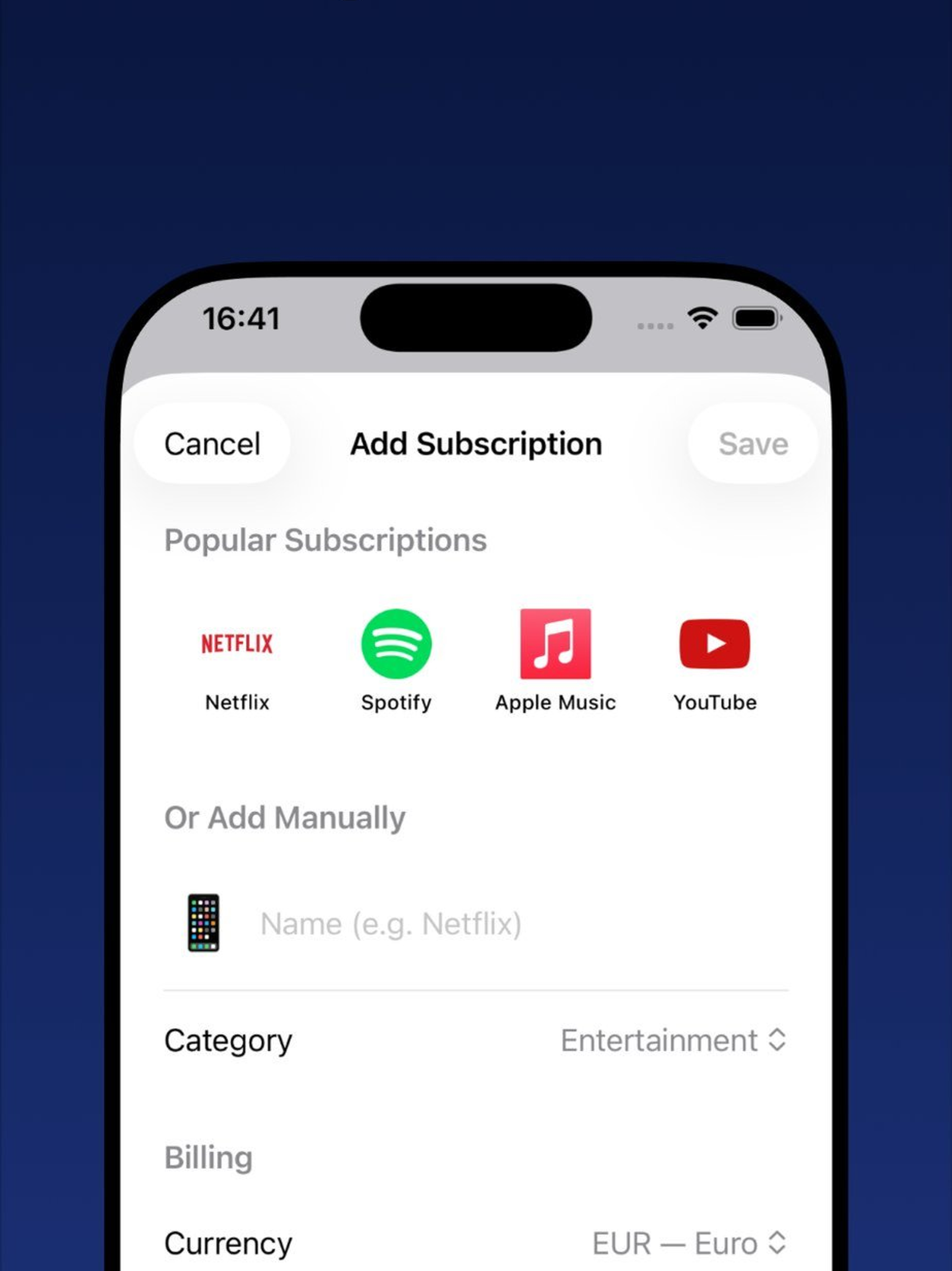 Sublist screenshot 8